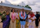महामहिम राज्यपाल  रमेन डेका जी एवं विधायक  पुरन्दर मिश्रा जी ने सपत्नीक किए महाप्रभु जगन्नाथ के दर्शन