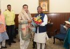 बलरामपुर और रामानुजगंज को जल्द मिलेगा बायपास की सौगात...मंत्री रामविचार नेताम ने केंद्रीय परिवहन मंत्री  नितिन गडकरी से दिल्ली में की सौजन्य मुलाकात
