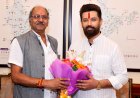 केंद्रीय मंत्री चिराग पासवान और गजेंद्र सिंह शेखावत से मिले सांसद बृजमोहन अग्रवाल