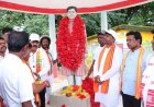 श्यामगिरी में शहीद पूर्व विधायक स्व. भीमा मंडावी को वन मंत्री केदार कश्यप ने दी श्रद्धांजलि