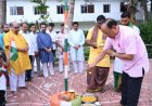 श्री जगन्नाथ मंदिर परिसर में श्रद्धा और राष्ट्रभक्ति के साथ मनाया स्वतंत्रता दिवस
