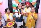 विधायक निधि से 5 लाख रू की स्वीकृत लागत से साहू समाज भवन प्रथम तल में अधूरे कार्य को पूर्ण करने निर्माण कार्य  का लोकार्पण कर  नागरिकों को दी शानदार सौगात