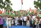 छत्तीसगढ़ गृह निर्माण मंडल में गरिमामय ढंग से मनाया गया 80वां स्वतंत्रता दिवस