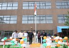 इंद्रावती भवन में आयुक्त नगर तथा ग्राम निवेश अवनीश शरण ने किया ध्वजारोहण