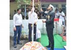 जनसम्पर्क संचालनालय में आयुक्त ने किया ध्वजारोहण