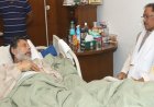 स्वास्थ्य लाभ ले रहे जगदलपुर विधायक किरण सिंह देव से मिले मुख्यमंत्री विष्णुदेव साय