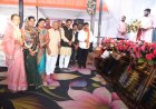 उपमुख्यमंत्री  विजय शर्मा ने किया शौर्य वाटिका का भूमिपूजन, लगभग 79 लाख रुपए के विकास कार्यों का किया लोकार्पण