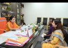 जयस्तंभ चौक पर बिना अनुमति तोरण और मुख्य मार्ग पर अवैध गेट लगाने पर महापौर मीनल चौबे सख्त