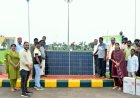 आईसीएआर-एनआईबीएसएम ने एससीएसपी कार्यक्रम के तहत किसानों को वितरित किए पावर स्प्रेयर एवं सोलर पैनल