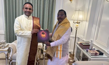 छत्तीसगढ़ के कृषि मंत्री ने श्री सत्य साई ग्राम का किया दौरा