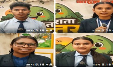 मुस्कुराता बस्तर कार्यशाला में बच्चों की कला ने बिखेरे रंग