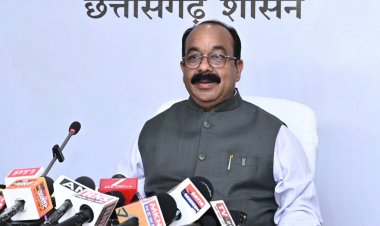 उप मुख्यमंत्री  अरुण साव ने कैबिनेट की बैठक में लिए गए निर्णयों की जानकारी दी