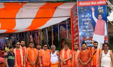 15 वर्षों से सावन यात्रा कर रहे सुमित अग्रवाल पहुंचे बाबा धाम, बोले-नर सेवा ही नारायण सेवा के संकल्प को साकार कर रहे विधायक डॉ. संपत अग्रवाल