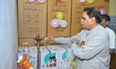 विधायक राजेश मूणत की पहल पर शासकीय विद्यालयों में लगभग 25 लाख रुपये की लागत से आधुनिक वॉटर कूलर स्थापित, हजारों विद्यार्थियों को मिलेगा स्वच्छ एवं शीतल पेयजल