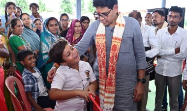 जीवन में संघर्ष से मिली सफलता ही इतिहास रचती है - राजस्व मंत्री  टंक राम वर्मा