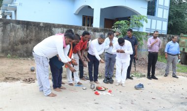 विधायक एवं कलेक्टर ने बेवरती-मोहपुर सीसी रोड़ एवं पुलिया का लोकार्पण किया क्षेत्र के ग्रामीणों को मिली पक्की सड़क की सौगात