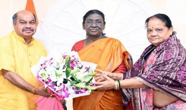 नुआखाई पर्व में शामिल होने राष्ट्रपति द्रौपदी मुर्मू को विधायक मिश्रा ने दिया आमंत्रण