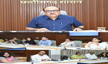 मुख्य सचिव ने बच्चों के लिए स्वास्थ्य कार्यक्रमों को लेकर यूनिसेफ और विभिन्न विभागों के अधिकारियों की संयुक्त बैठक ली