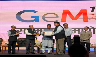 छत्तीसगढ़ को ‘GeM सस्टेनेबल प्रोक्योरमेंट अवार्ड’, शासकीय खरीदी दोगुनी होकर ₹3,935 करोड़ पहुंची