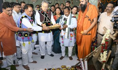 हरेली तिहार पर मुख्यमंत्री निवास में साकार हुई छत्तीसगढ़ की लोक संस्कृति, कृषि परंपरा और ग्रामीण जीवन की जीवंत झांकी