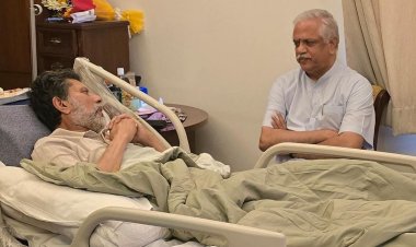 भाजपा राष्ट्रीय संगठन महामंत्री बी.एल. संतोष ने ​प्रदेश अध्यक्ष किरण देव से भेंट कर जाना कुशलक्षेम
