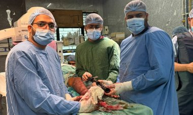 सिम्स में जटिल लिम्ब रिकंस्ट्रक्शन सर्जरी सफल, चार साल से पैर की विकृति से जूझ रहे मरीज को मिली राहत