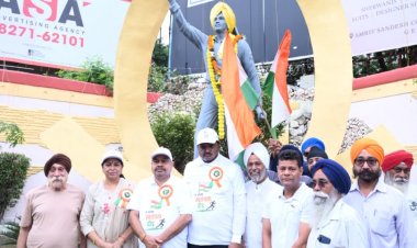स्वतंत्रता की दौड़ में गूंजा राष्ट्रभक्ति का संदेश — हर घर तिरंगा, हर दिल तिरंगा