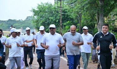 स्वतंत्रता दौड़ का हुआ आयोजन, उत्साह से सभी ने लगाई दौड़