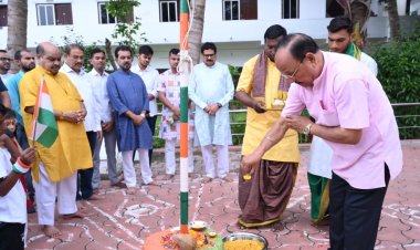 श्री जगन्नाथ मंदिर परिसर में श्रद्धा और राष्ट्रभक्ति के साथ मनाया स्वतंत्रता दिवस