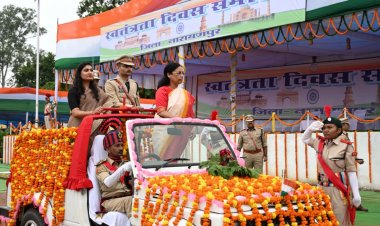 नारायणपुर में धूमधाम से मनाया गया स्वतंत्रता दिवस