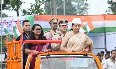 स्वतंत्रता दिवस पर राज्यसभा सांसद श्रीमती लक्ष्मी वर्मा ने किया ध्वजारोहण’