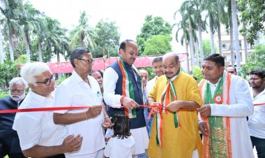 स्वतंत्रता दिवस पर विकास की नई सौगात, पुरन्दर मिश्रा ने किया शेड का लोकार्पण