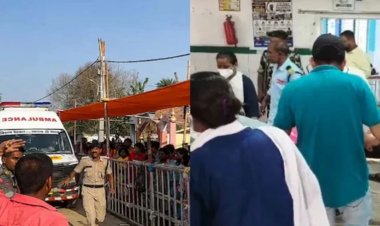 लखीसराय के अशोकधाम मंदिर में भीषण भगदड़, 7 महिला श्रद्धालुओं की मौत