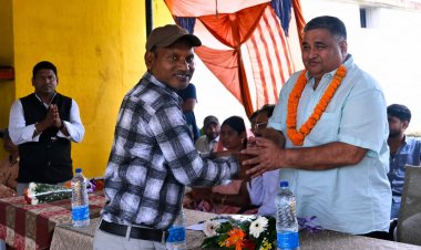 ग्रामीणों की समस्याओं के त्वरित निराकरण के लिए मंत्री  राजेश अग्रवाल ने दिए अधिकारियों को निर्देश