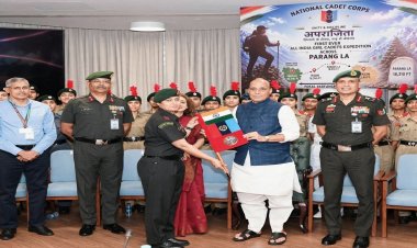 नारी शक्ति के साहस का प्रमाण है ‘अपराजिता-परंग ला 2026’: राजनाथ सिंह