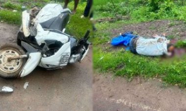 CG – एक टक्कर और उजड़ गए 3 परिवार, बाइक-स्कूटी हादसे में शिक्षक समेत 3 की मौत, मौके पर मची अफरा-तफरी…