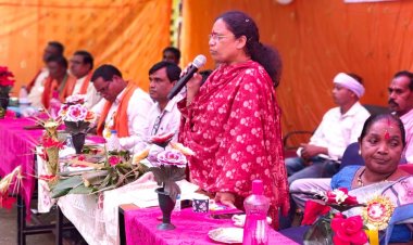 सरस्वती साइकिल योजना से बेटियों की राह हुई आसान, विधायक लता उसेंडी ने बांटी साइकिलें