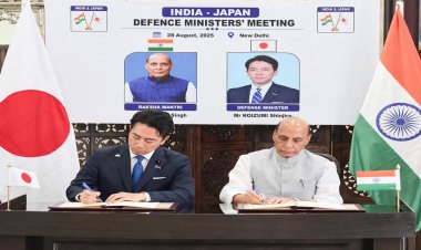भारत-जापान के बीच समुद्री सुरक्षा सहयोग पर समझौता, रक्षा मंत्रियों ने किए हस्ताक्षर