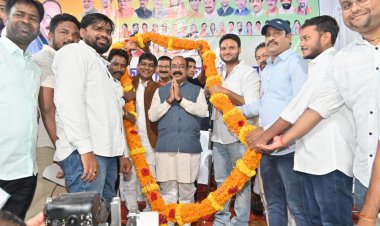 उप मुख्यमंत्री तथा नगरीय प्रशासन एवं विकास मंत्री  अरुण साव ने आज महासमुंद में 31 करोड़ 60 लाख रुपए के कार्यों का भूमिपूजन किया।