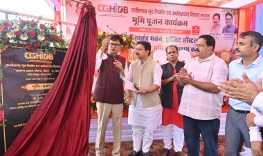  नवा रायपुर को देश की अग्रणी ग्रीनफील्ड सिटी के रूप में विकसित करने पर जोर : आवास एवं पर्यावरण मंत्री  ओ.पी. चौधरी