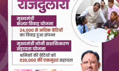 बेटियों की खुशहाली और उनके चेहरे की मुस्कान हमारे लिए सबसे बड़ा आशीर्वाद - सीएम साय