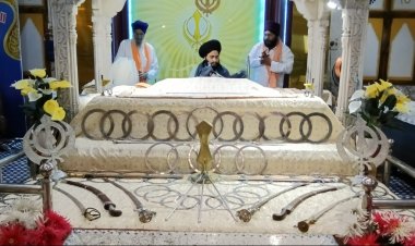 गुरु ग्रंथ साहिब जी के संपूर्णता दिवस पर प्रदेशभर के गुरुद्वारों में गूंजा शबद-कीर्तन