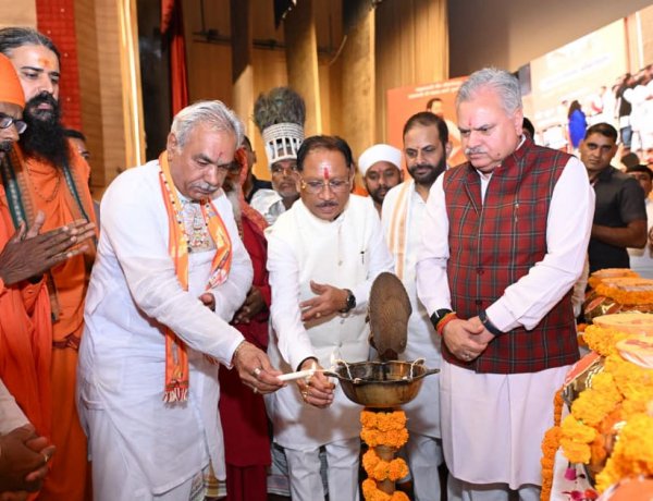 संत रविदास ने समरसता, समानता और भक्ति का जो मार्ग दिखाया, वही विकसित और सशक्त भारत की आधारशिला : मुख्यमंत्री विष्णुदेव साय