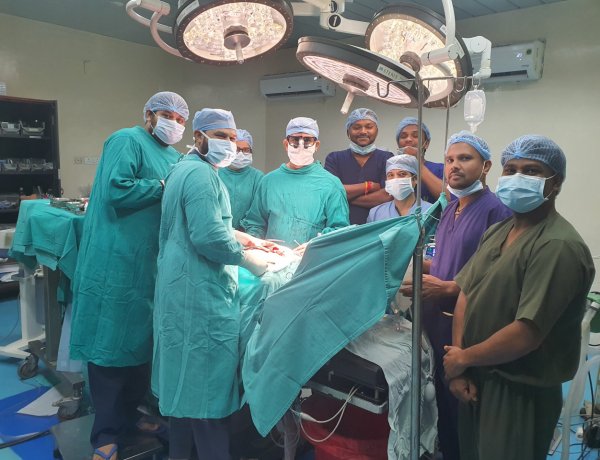 मेडिकल कॉलेज के हार्ट-चेस्ट और वैस्कुलर सर्जरी विभाग का एक और कीर्तिमान