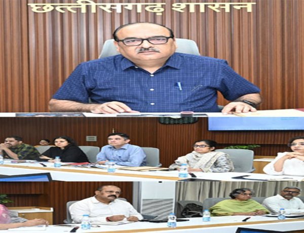 मुख्य सचिव ने बच्चों के लिए स्वास्थ्य कार्यक्रमों को लेकर यूनिसेफ और विभिन्न विभागों के अधिकारियों की संयुक्त बैठक ली