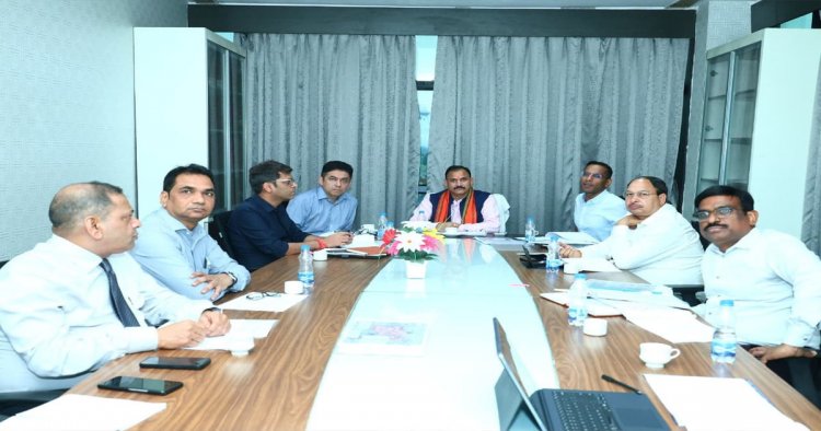 स्वास्थ्य अधोसंरचना को मिलेगी नई गति: स्वास्थ्य मंत्री श्याम बिहारी जायसवाल