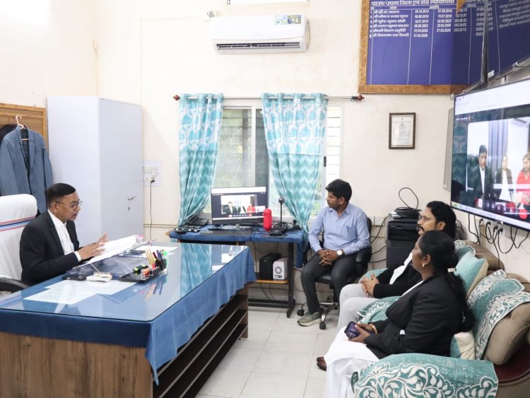नेशनल लोक अदालत की तैयारियां तेज, माननीय प्रधान जिला एवं सत्र न्यायाधीश ने न्यायिक अधिकारियों को अधिकाधिक राजीनामा योग्य प्रकरण चिन्हांकित करने दिए निर्देश।