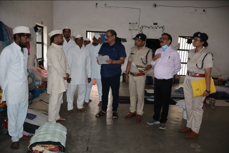 *डीजी जेल हिमांशु गुप्ता ने बिलासपुर केंद्रीय जेल का किया आकस्मिक निरीक्षण*