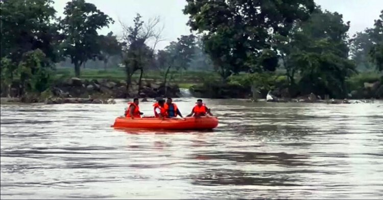 बाघ नदी में 17 वर्षीय किशोर लापता, एनडीआरएफ का रेस्क्यू अभियान जारी