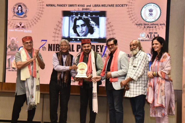 छत्तीसगढ़ी सिनेमा को 25 वर्षों तक सींचने वाले अभिनेता व विधायक अनुज शर्मा को मिला राष्ट्रीय सम्मान